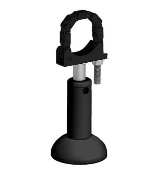 Кронштейн напольный регулируемый ЧЕРНЫЙ Royal Thermo